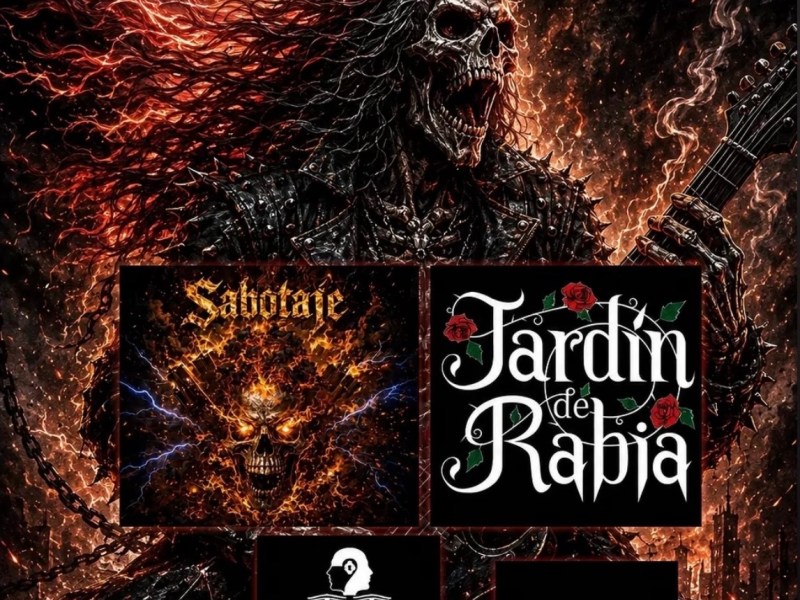 Jardín de Rabia junto a Sabotaje y Perfectos Desconocidos – Bachicha’s (La Paz) –&nbsp;15/8/26